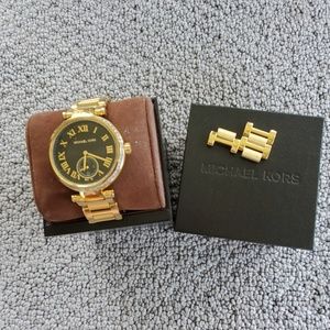 Michael Kors Gold tone watch